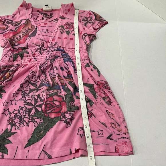 Lily Bleu girls Pink shirt with a hood size Large - Picture 11 of 11